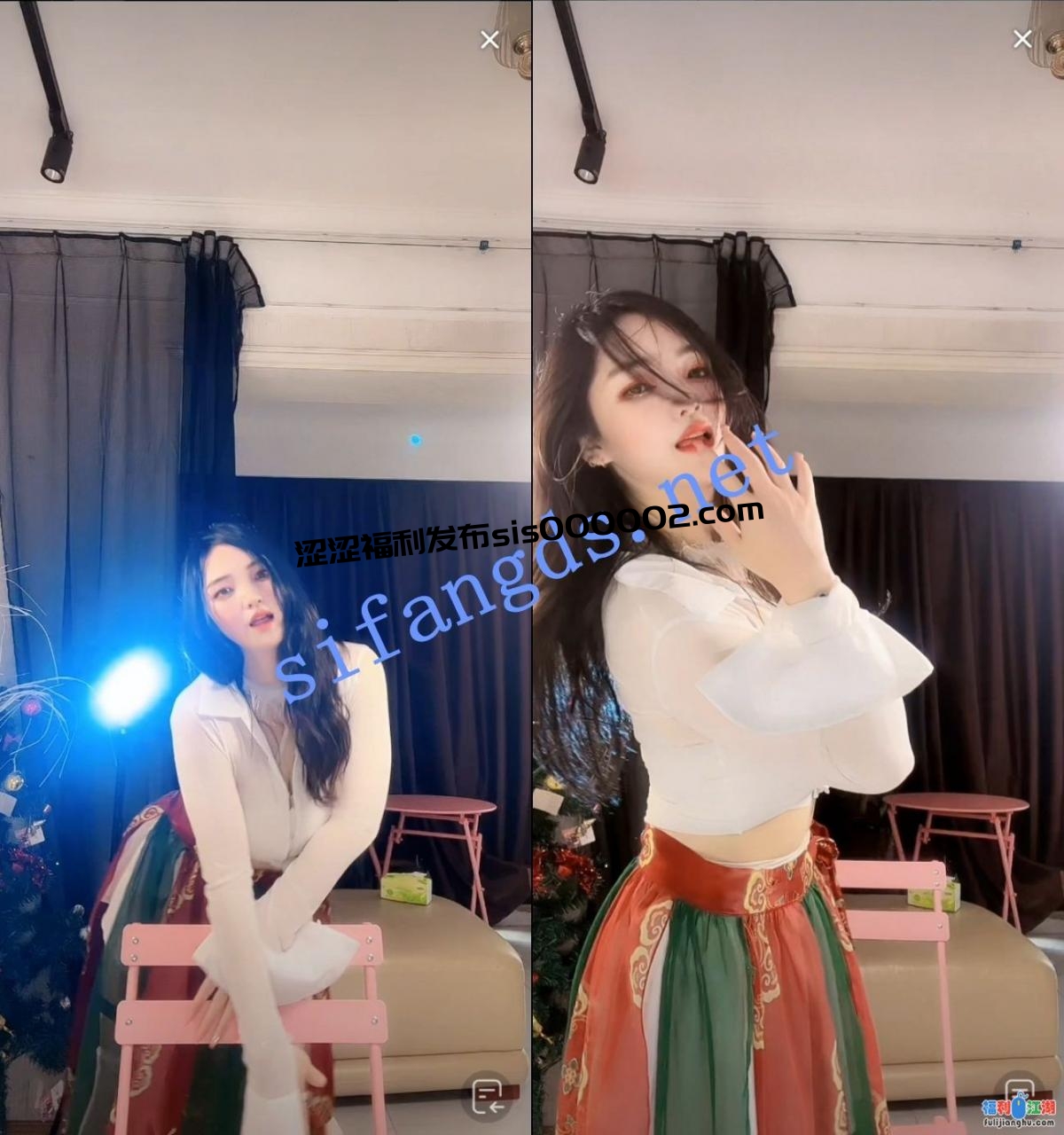 【抖音】青青 情趣内衣 漏鲍裸舞 2V【0.17G】