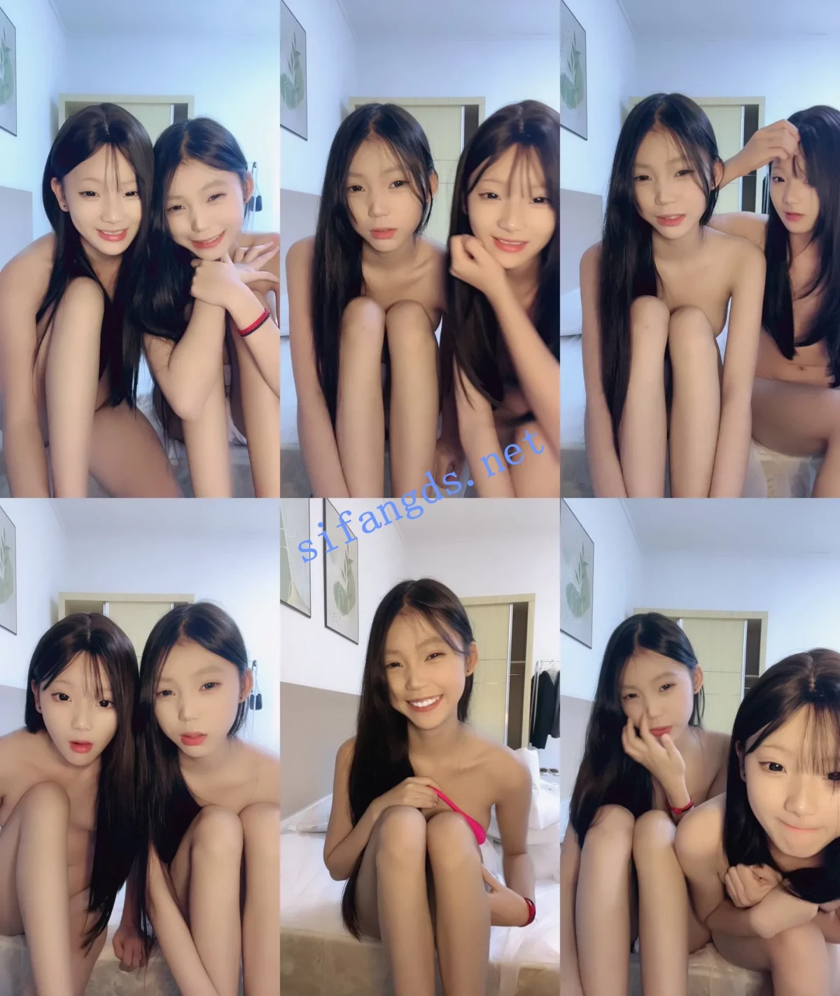 ☑️两个可爱学妹！长腿黑丝~【05姐妹花】道具自慰~狂撸！