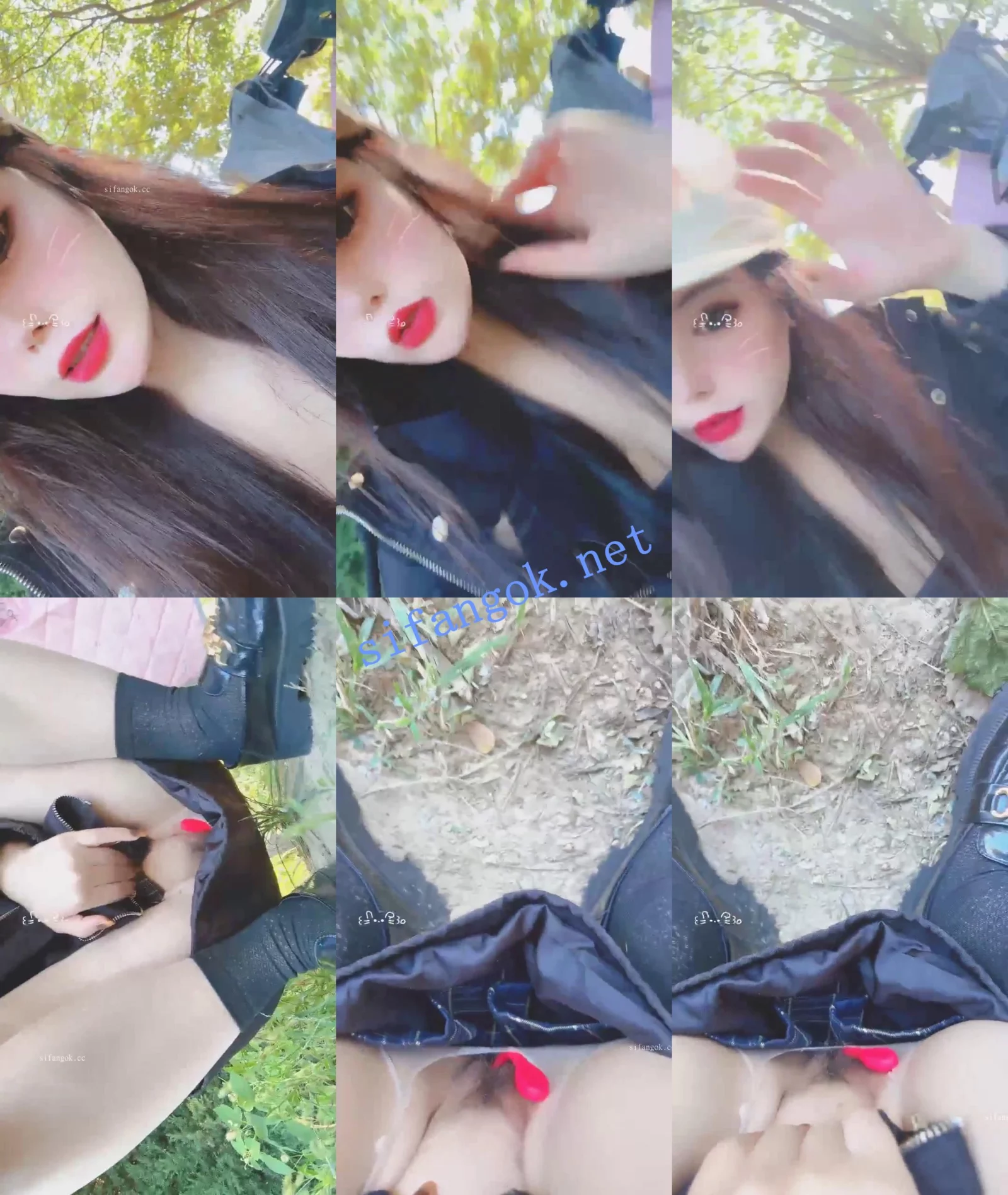♈️户外【米乐吖吖】路边塞跳蛋~喷水~厕所玩大黑牛~喷水~